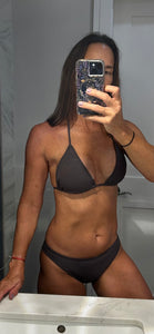 Simple Gray Classic Bikini Bottom