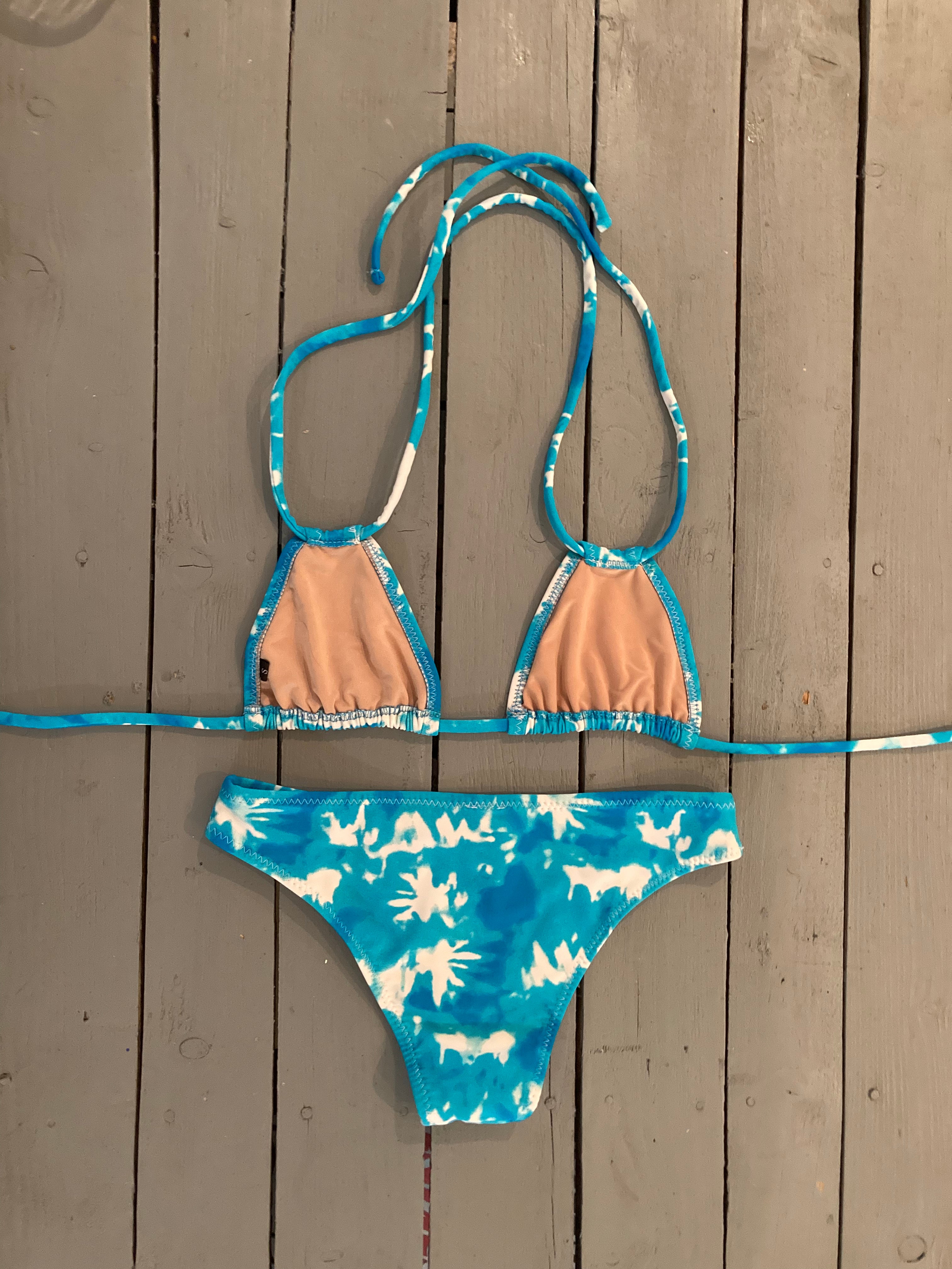 Ocean Blue Classic Bikini Bottom