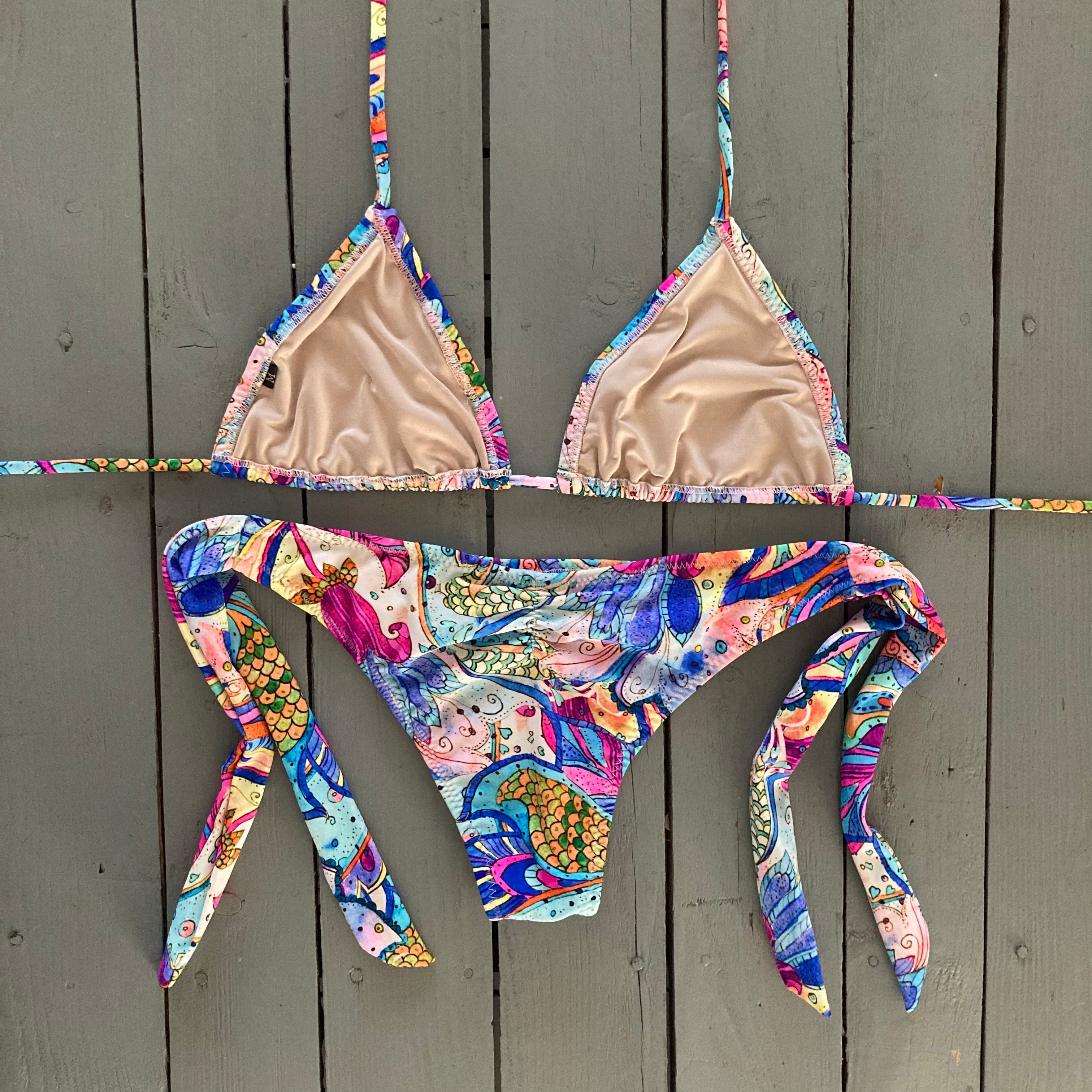 Banana Ties Bikini Bottom