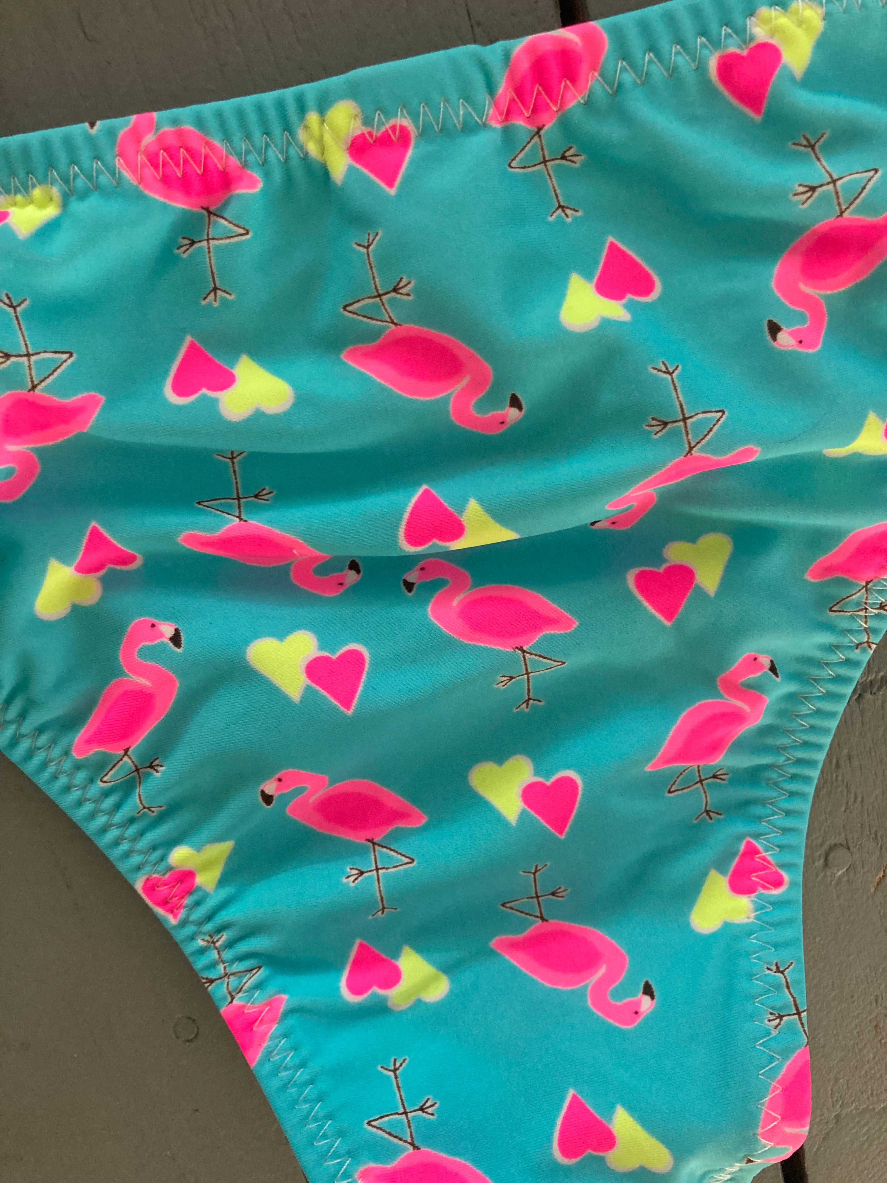 Double String Triangle Bikini Top