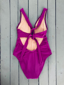 Low Cut One Piece Swimsuit